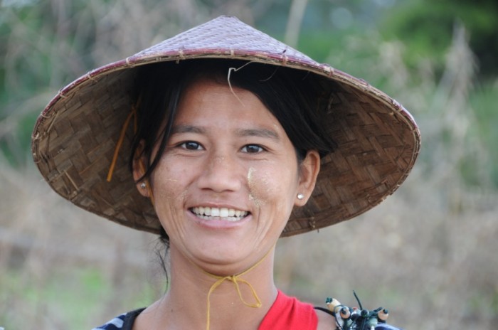 Le beau sourire de la Birmanie…