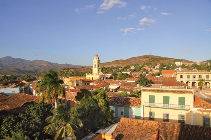 Le centre de Trinidad, depuis la tour du Palacio Cantero.