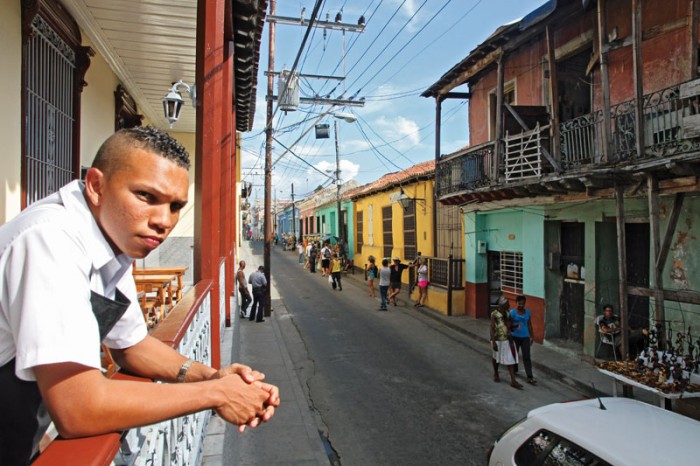 Santiago de Cuba. La rue Heredia.