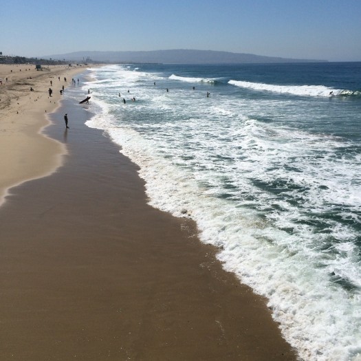 Bien entretenues et surveillées, certaines plages  de Los Angeles sont très prisées par les surfeurs.