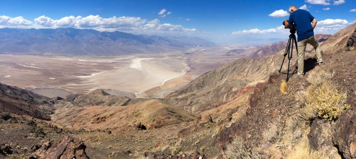 Depuis Dante’s view, un panorama spectaculaire sur la vallée