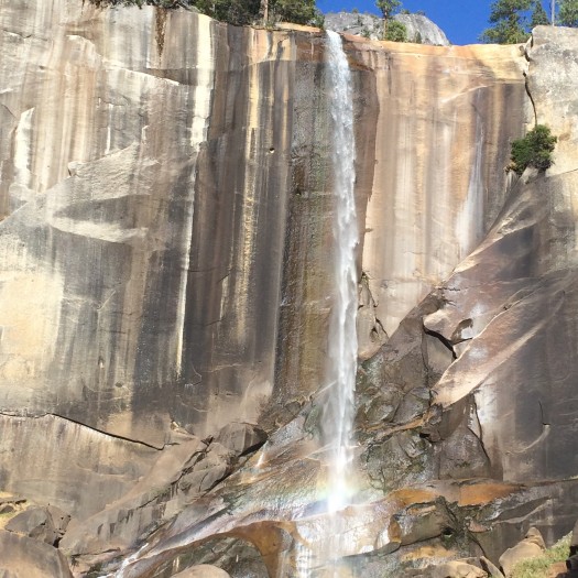 Dans le parc, l’une des cascades les plus hautes des Etats-Unis