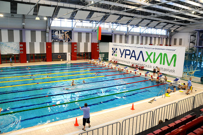 A Brest, cette piscine, homologuée pour les compétitions internationales hébergera les Championnats d’Europe de natation. Elle fait la fierté de la municipalité.
