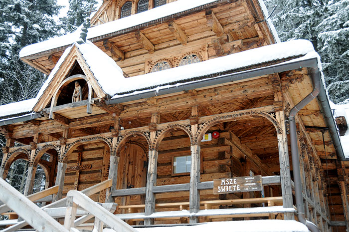 Autre exemple d’architecture en bois près de Zakopane