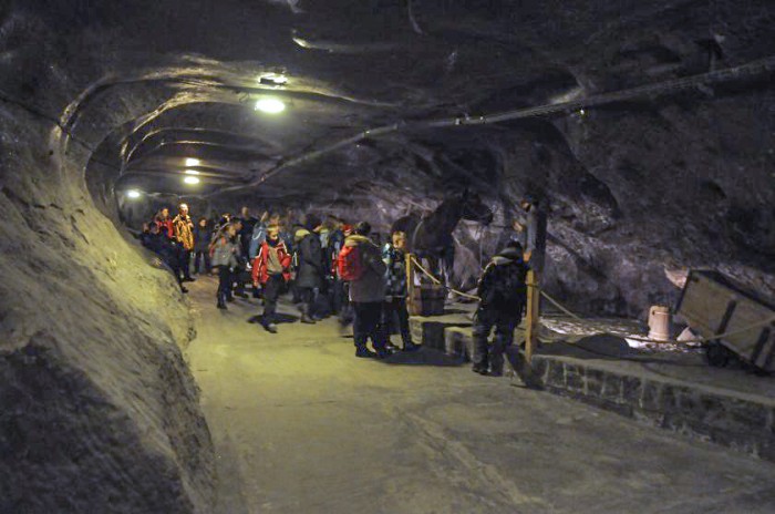 La mine de Wieliczka compte plus de 300 kilomètres de galeries
