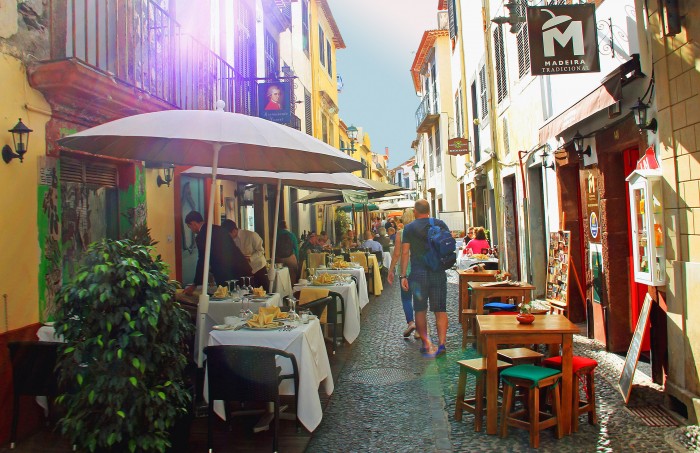 Balade dans le centre de Funchal.