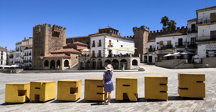 Caceres en Espagne