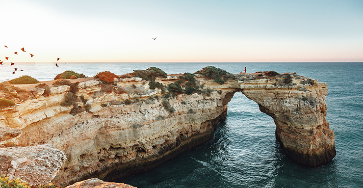 La région de l'Algarve au Portugal