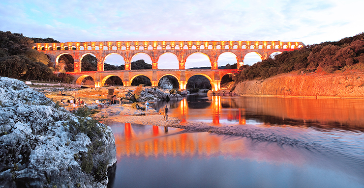 vignette pont du gard